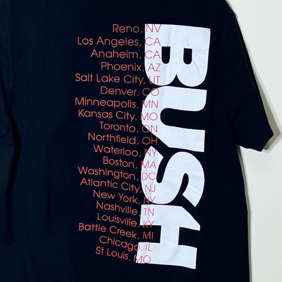 BUSH Concert Tour 2023 T Shirt The Art Of Survival NO TAG - Picture 4 of 4
